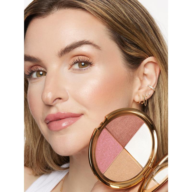 ⛪Last 3 hours 60% off⏰eye & cheek palette - eyeshadow and highlighter makeup (with Detachable Brush)