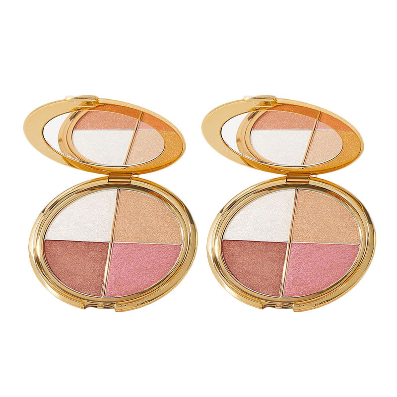⛪Last 3 hours 60% off⏰eye & cheek palette - eyeshadow and highlighter makeup (with Detachable Brush)