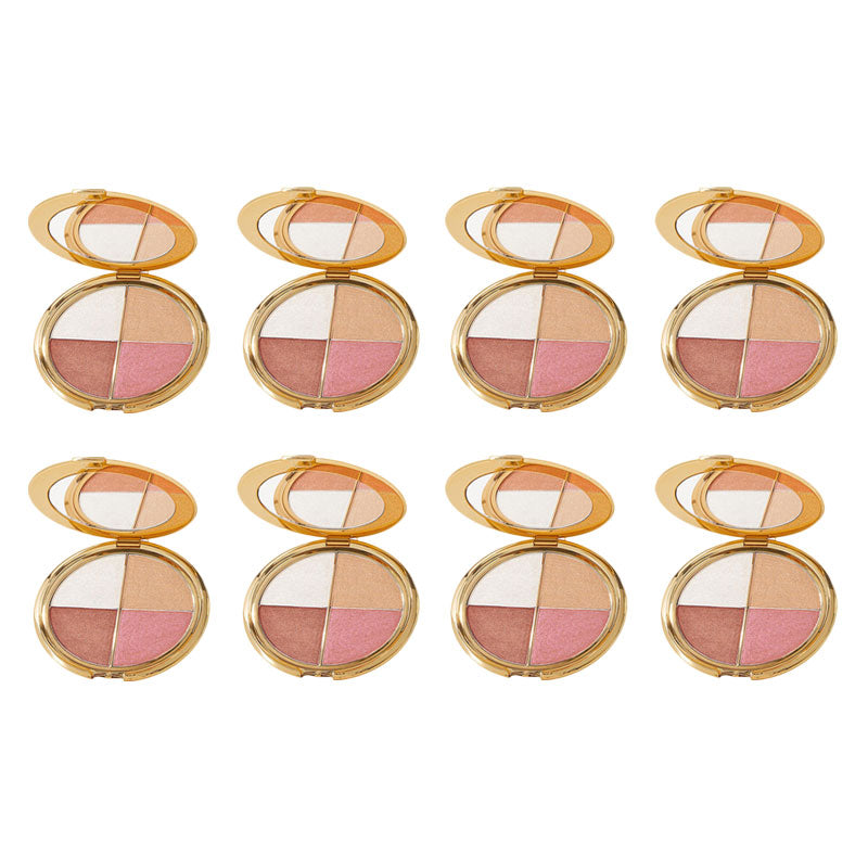 ⛪Last 3 hours 60% off⏰eye & cheek palette - eyeshadow and highlighter makeup (with Detachable Brush)