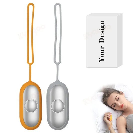 Hand Held Ergonomic Sleep Aid Machine Portable USB Rechargeable Sleep Aid Instrument for Improve Sleep Relief Anxiety