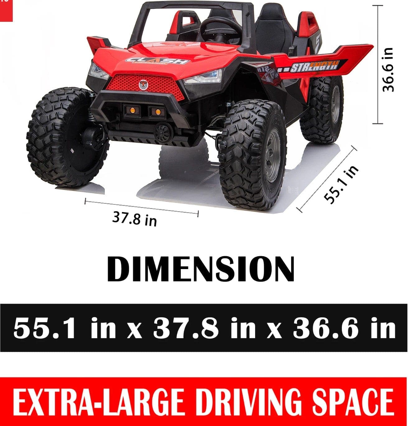 All-wheel drive off-road vehicle-Super Sized UTV