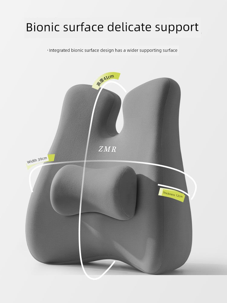 Ergonomic Memory Foam Seat Cushion – Relieve Pressure & Back Pain | Ideal for Office, Study & Long Sitting Comfort