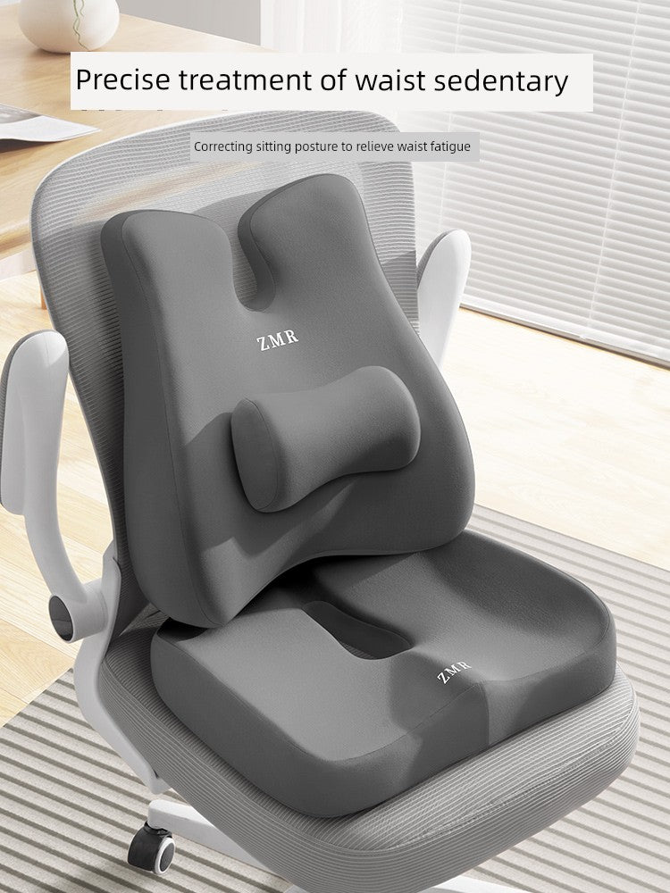 Ergonomic Memory Foam Seat Cushion – Relieve Pressure & Back Pain | Ideal for Office, Study & Long Sitting Comfort