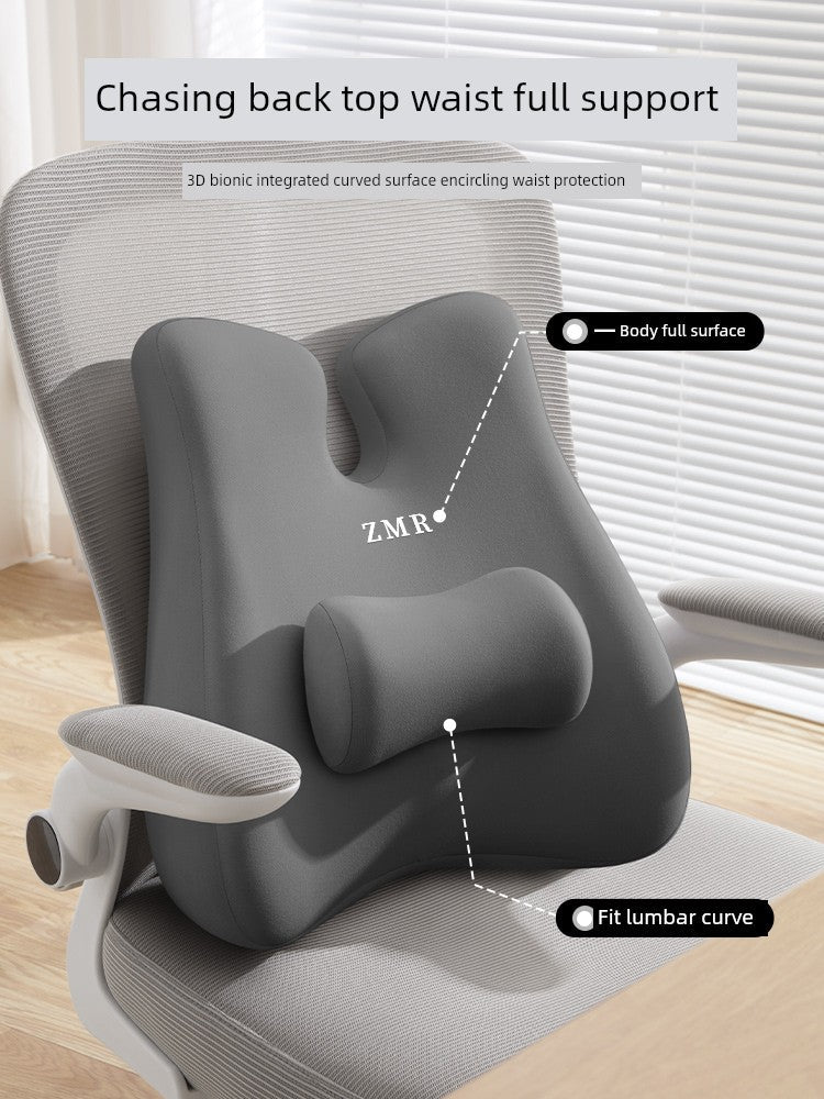 Ergonomic Memory Foam Seat Cushion – Relieve Pressure & Back Pain | Ideal for Office, Study & Long Sitting Comfort