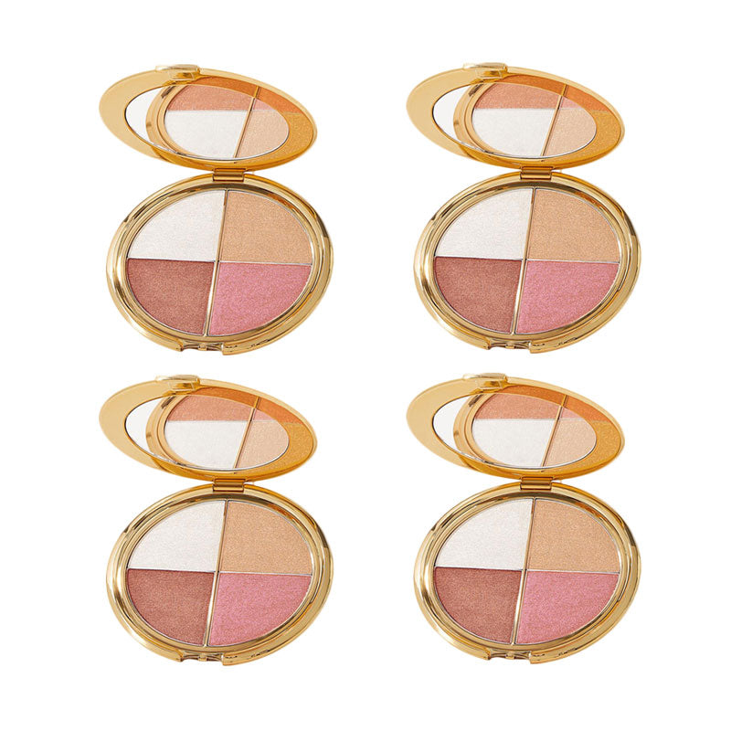 ⛪Last 3 hours 60% off⏰eye & cheek palette - eyeshadow and highlighter makeup (with Detachable Brush)