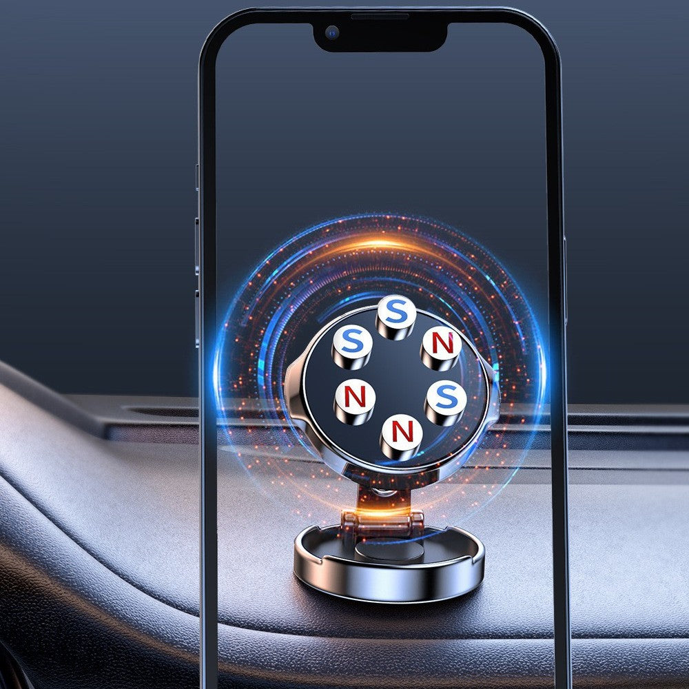 Strong Magnetic Rotation Height Adjustable Car Phone Holder
