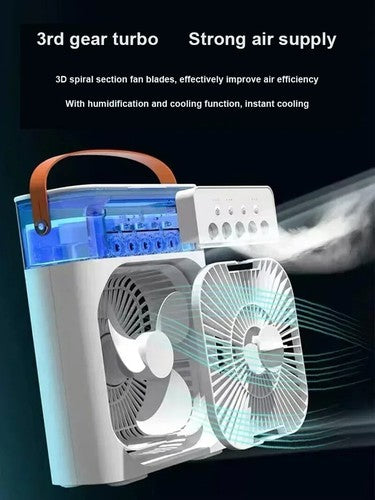 Portable Air Cooler Fan, Ice Fan Air Cooler, Aqua Freezecooling Fan🧊🧊