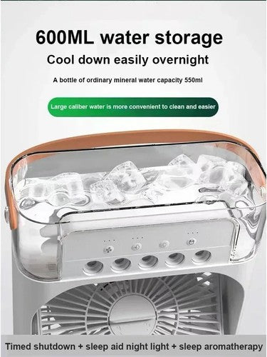 Portable Air Cooler Fan, Ice Fan Air Cooler, Aqua Freezecooling Fan🧊🧊