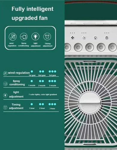 Portable Air Cooler Fan, Ice Fan Air Cooler, Aqua Freezecooling Fan🧊🧊